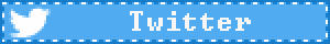 transbro.neocities.org A blue blinkie reading `Twitter` with said logo on the left.