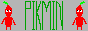 A grey button with red pikmin on either side and green into black text reading 'Pikmin'